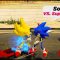 Sonic the hedgehog vs Super Sonic – GTA5 Sonic mod -CocoBibu