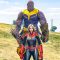 Thanos vs Captain Marvel – GTA 5 Thanos mod – CocoBibu