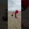 Spidey Jump Over His Amazing Friend on Marbella Beach #shorts #svfv016