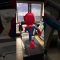 SPIDEY in the Gym on Treadmill #shorts #spidey